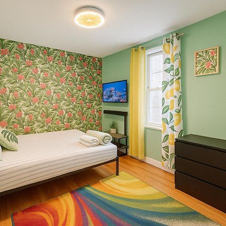 Tropical Comfort Room In Harlem Cozy Stay With Snacks & Style Nowy Jork Zewnętrze zdjęcie